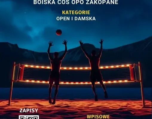 Trwają zapisy na Nocny Turniej Siatkówki Plażowej w Zakopanem – 29 drużyn już zgłoszonych