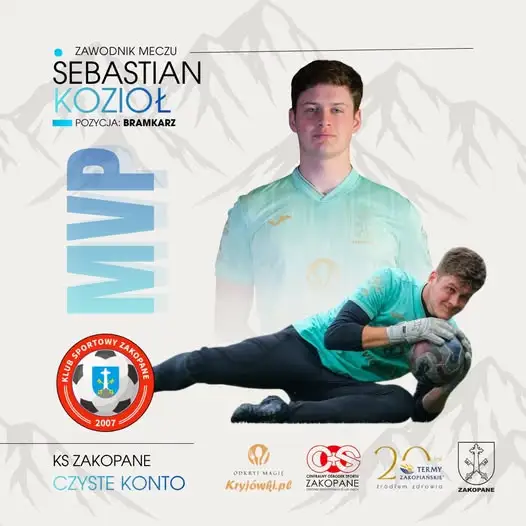 Sebastian bohaterem meczu! KS Zakopane wygrywa po raz pierwszy w sezonie