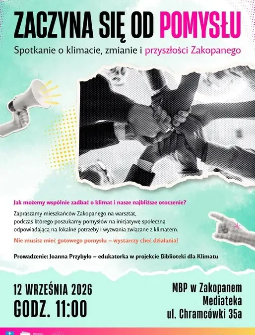 Warsztaty w Zakopanem: wspólnie stworzymy inicjatywę na rzecz klimatu