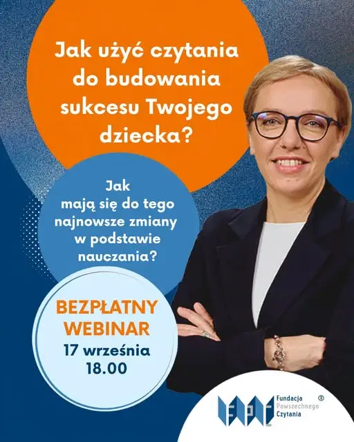 Webinar o czytaniu ze zrozumieniem i nowej podstawie programowej