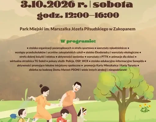 I Piknik Organizacji Pozarządowych w Zakopanem – kreatywna sobota dla całych rodzin