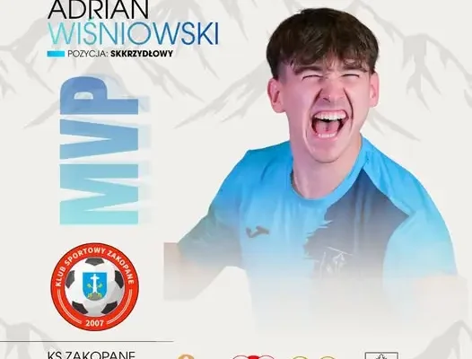 Adi Wiśniowski MVP meczu z Wierchami Rabka-Zdrój. Cztery gole!