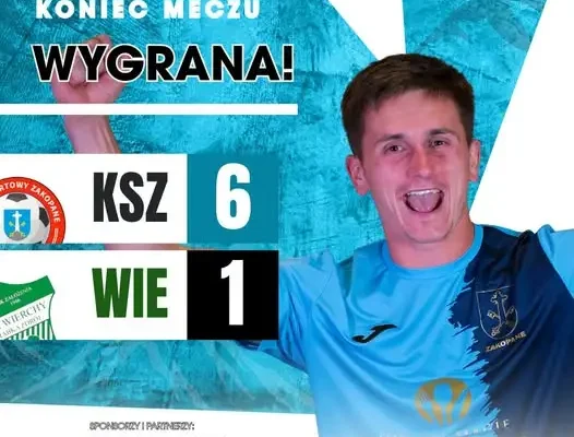 KS Zakopane rozbił Wierchy Rabka 6:1 w piątkowym meczu przy sztucznym świetle