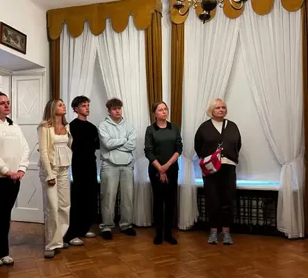 Klasa 5A z Zakopanego na Salonie Maturzystów w Krakowie
