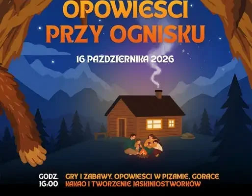 Noc Bibliotek w Zakopanem: opowieści przy ognisku i seans filmowy