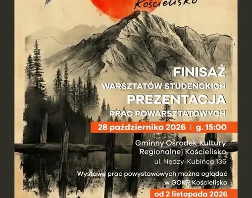 Kościelisko: finisaż warsztatów studenckich „Akupunktura Przestrzeni”
