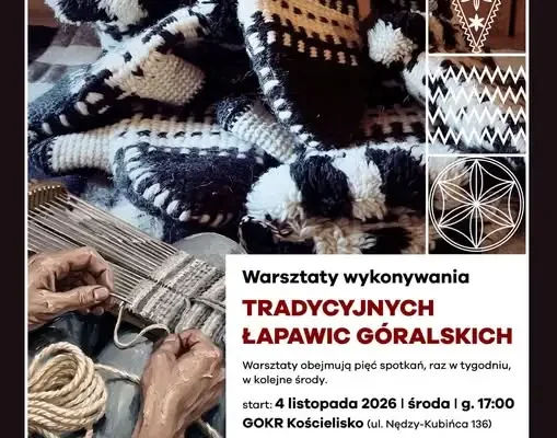 Warsztaty łapawic góralskich w Kościelisku – zapisy trwają