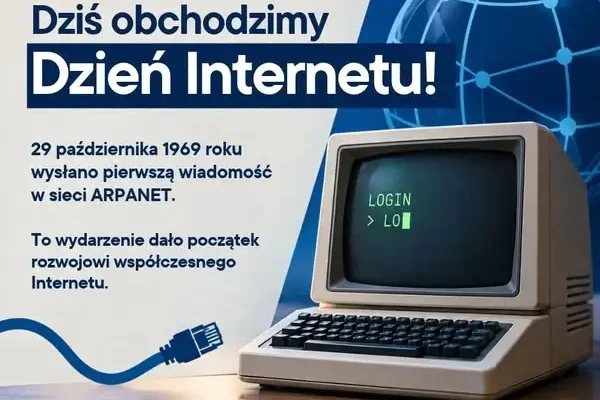 Dzień Internetu: 57 lat od pierwszej wiadomości w sieci ARPANET