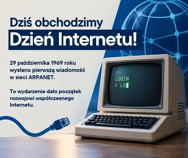 Dzień Internetu: 57 lat od pierwszej wiadomości w sieci ARPANET